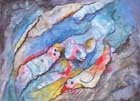 In der tiefe - 39 x 53 - Aquarell - 1999