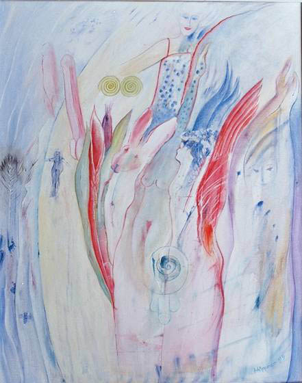 Lebenslust - 80 x 100 - Oel - 1999