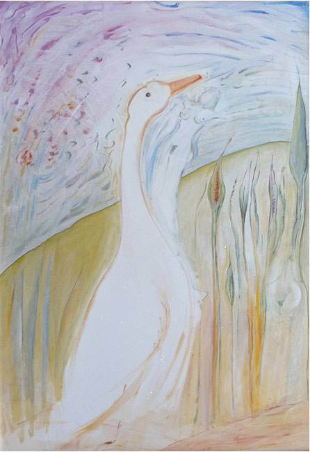 Leda - 70 x 100 - Oel - 1999