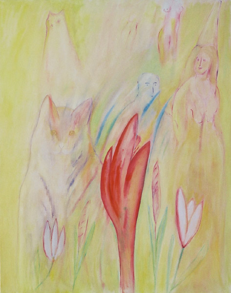 Schwanger - 30 x 40 - Oel - 1999 (verkauft)